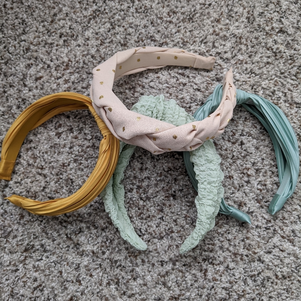 4 Anthropologie headbands